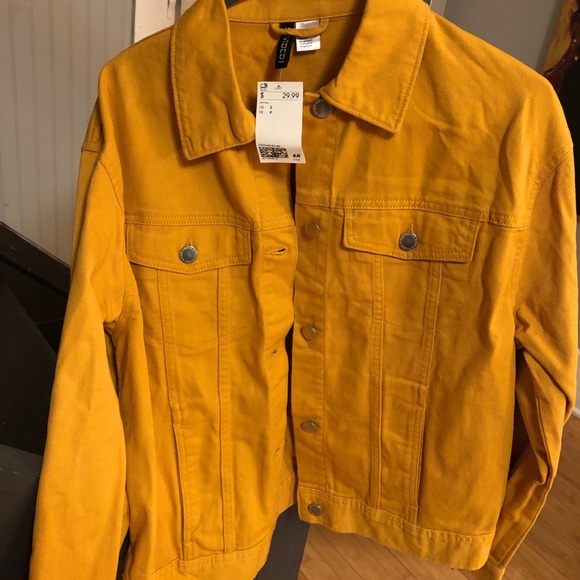 H&M Other - NWT mustard men’s jacket h&m